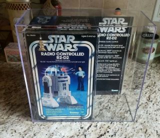 Vintage 1979 Star Wars Radio Controlled R2 - D2 Droid Factory Afa 80 Nm