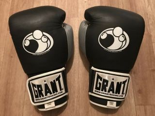 Vintage Grant Boxing Gloves Sparring Bag 10 Oz