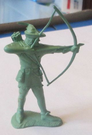 Vintage Marx Robin Hood Green Play Set Figure Vg 1950 