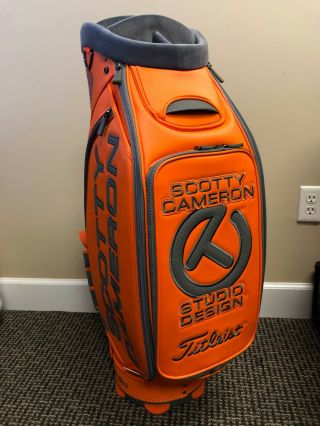 Scotty Cameron Orange Staff Bag - & Rare