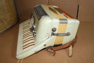 VINTAGE Lo Duca Bros Accordion Petite Grande Milwaukee Wis WITH CASE 3