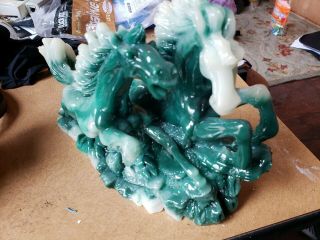 Jade Horse Statue