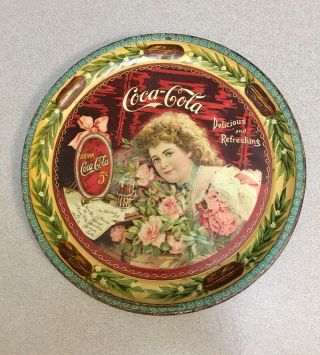 1901 Coca Cola Tray Rare