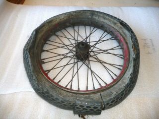 Henderson Deluxe Excelsior Antique Motorcycle Clincher Wheel