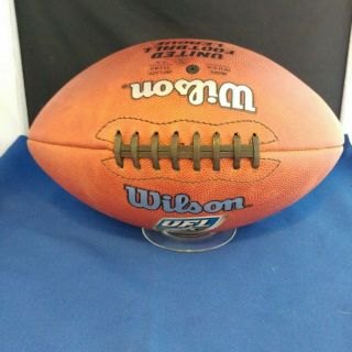 Vintage RARE Wilson 2009–2012 UFL United Football League Made in U.  S.  A Football 4