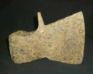 Viking Artefact - Iron Ax / Axe - (985 G) - Circa 7th - 9th Century Ad /1093