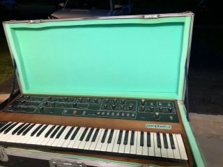 Rare Sequential Circuits Prophet - 5 Keyboard Synth No Midi With Case