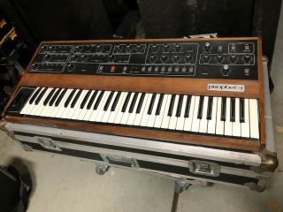 Rare Sequential Circuits Prophet - 5 Keyboard Synth No MIDI with Case 2