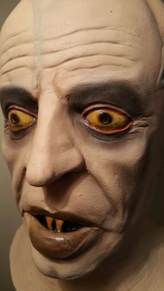 1979 Vintage Rare Klaus Kinski Don Post Nosferatu Vampire Monster Mask w hands 3
