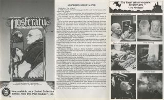 1979 Vintage Rare Klaus Kinski Don Post Nosferatu Vampire Monster Mask w hands 8