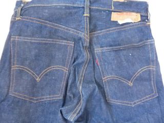 True Vintage 70 ' s Levis 505 Single Stitching 31X30 MADE IN USA Denim 8 TALON 42 3