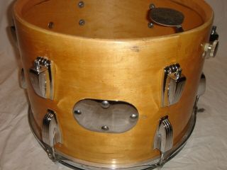 Gorgeous Vintage 1969 Ludwig 3 - PC MAPLE THERMOGLOSS - CLASSIC Drum Outfit 7