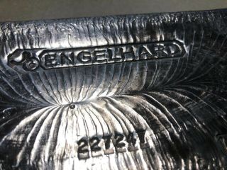 Rare 100 oz Engelhard Bull Logo Silver Bar.  999,  Fine 227247 W/ Toning 4