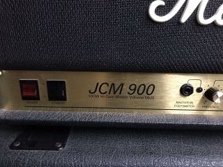 Marshall Half Stack,  JCM 900 MkIII 100 Watt amplifier with 1960 Vintage Cabinet 2