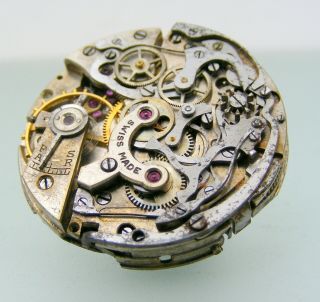 Vintage Valjoux 22 chronograph movement,  complete,  to restore 2