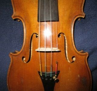 Rare Fine Old Antique 20s Vintage German Master Mittenwald 4/4 Violin - Solo Tone 3