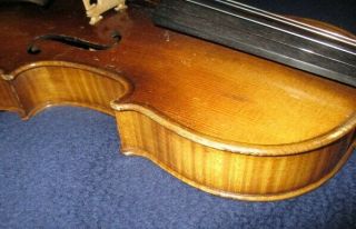 Rare Fine Old Antique 20s Vintage German Master Mittenwald 4/4 Violin - Solo Tone 5