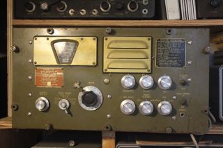 Rare Hallicrafters R - 649a/ur Receiver Made For The Coast Guard Plus Manuals
