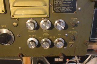 RARE Hallicrafters R - 649A/UR Receiver made for the Coast Guard plus Manuals 4