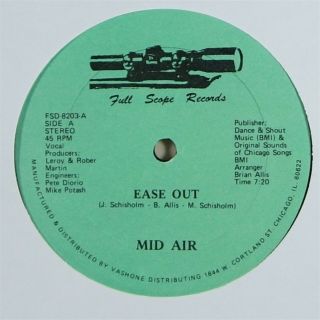 Mid Air " Ease Out " Rare Disco Funk Boogie 12 " Full Scope Mp3