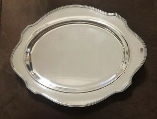Antique Gorham 1918 Plymouth Sterling Silver Platter 16”