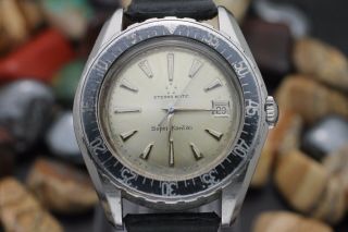 Vintage ETERNA MATIC - Kontiki 130PTX/4 Stainless Steel Diver ' s Watch 4