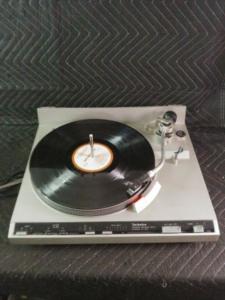 Vintage Technics Sl - 235 Auto Stacking Turntable W Multi Stack Spindle -