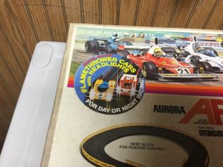 Vintage Aurora Afx Racing JACKIE STEWART Arizona 500 race set NEVER OPENE 4