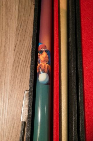 Vintage 1992 McDermott Camel Pool Cue and Case Joe Camel Extremely Rare 7