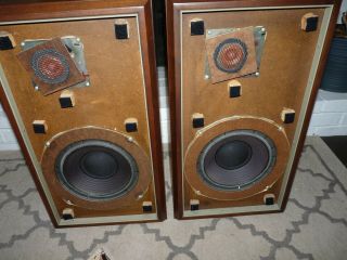 Vintage The Advent Loudspeaker Stereo Speakers Home Audio Pair Henry Kloss Ohio 8