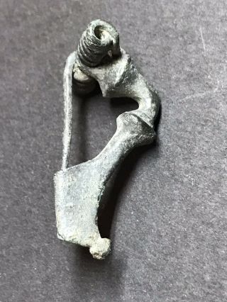 Child’s Ancient Imperial Roman Fibula Type Brooch.  2nd Century Artefact. 3