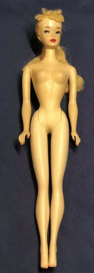 Vintage Barbie No.  3 Blonde Ponytail With Clothes 11