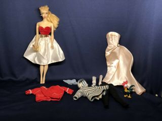 Vintage Barbie No.  3 Blonde Ponytail With Clothes 2