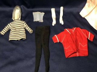 Vintage Barbie No.  3 Blonde Ponytail With Clothes 8