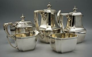 Tiffany and Co.  Sterling Silver Antique Tea Service 12