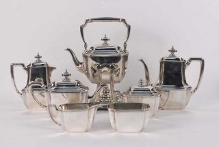 Tiffany And Co.  Sterling Silver Antique Tea Service