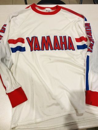 Vintage Yamaha Malcolm Smith Racing Products Co.  Racing Team Jersey Rare