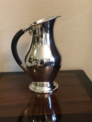 Georg Jensen Sterling Silver Water Pitcher 8