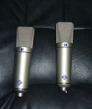 Vintage NEUMANN U - 89i Condenser Microphones from the 90s 2