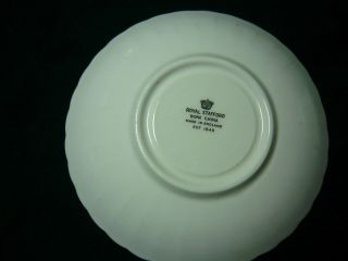 ROYAL STAFFORD BONE CHINA GREEN TEA CUP/SAUCER MADE IN ENGLAND,  EST 1845 4