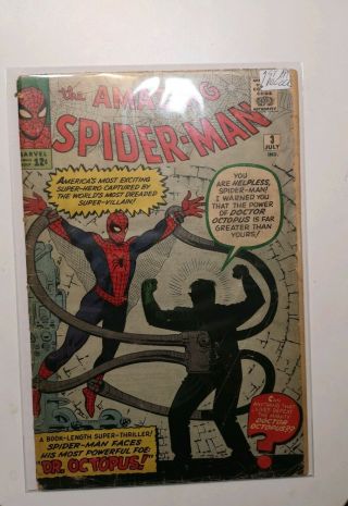 Spiderman 3 - 1st Appearance Doc Oct - Very Rare