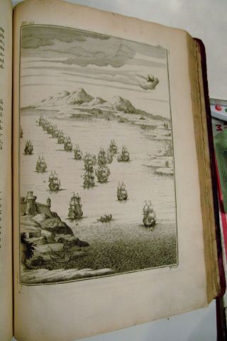 L ' ART DES ARMEES NAVALES - NAVAL WARFARE/1697/RARE 1st Ed.  /145 COPPER ENGRAVD PLTS 10