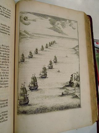 L ' ART DES ARMEES NAVALES - NAVAL WARFARE/1697/RARE 1st Ed.  /145 COPPER ENGRAVD PLTS 12