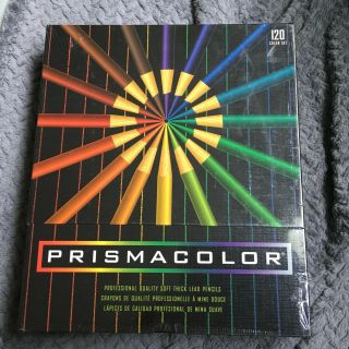 Vintage Sanford Prismacolor Color Pencil Set 120 Usa