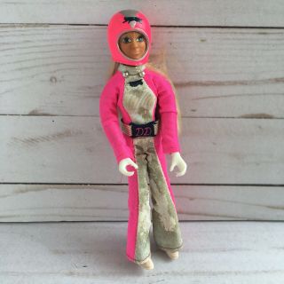 Vintage Derry Daring Doll Action Figure Evel Knievel Ideal 1974 With Helmet