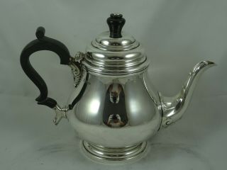 Stunning George I Style Solid Silver Tea Pot,  1974,  856gm
