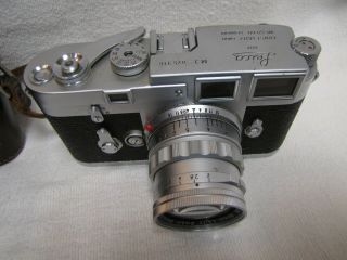 Vintage Leica M3 - 875 316 DBP Ernst Leitz Gmbh Wetzlar Germany Camera Summicron 2