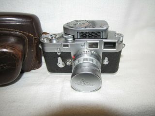 Vintage Leica M3 - 875 316 DBP Ernst Leitz Gmbh Wetzlar Germany Camera Summicron 8