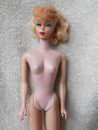 PRETTY FACE Vintage Blonde Ponytail 5 ? Barbie Doll Very 2