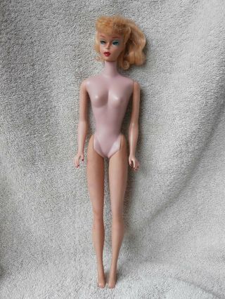 PRETTY FACE Vintage Blonde Ponytail 5 ? Barbie Doll Very 3